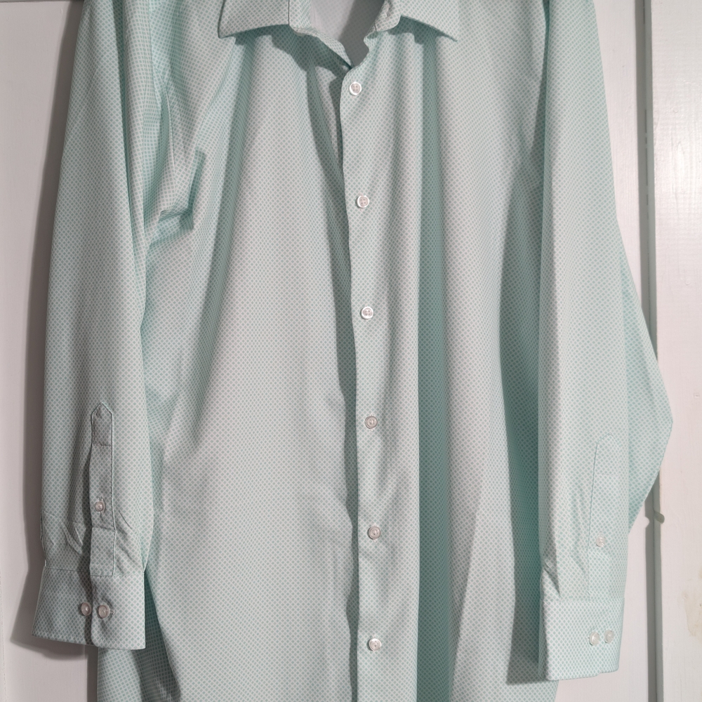 Haggar Mint Green Dress Shirt